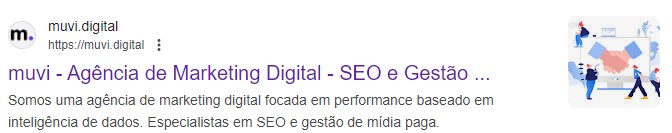 Título e Descrição de SEO