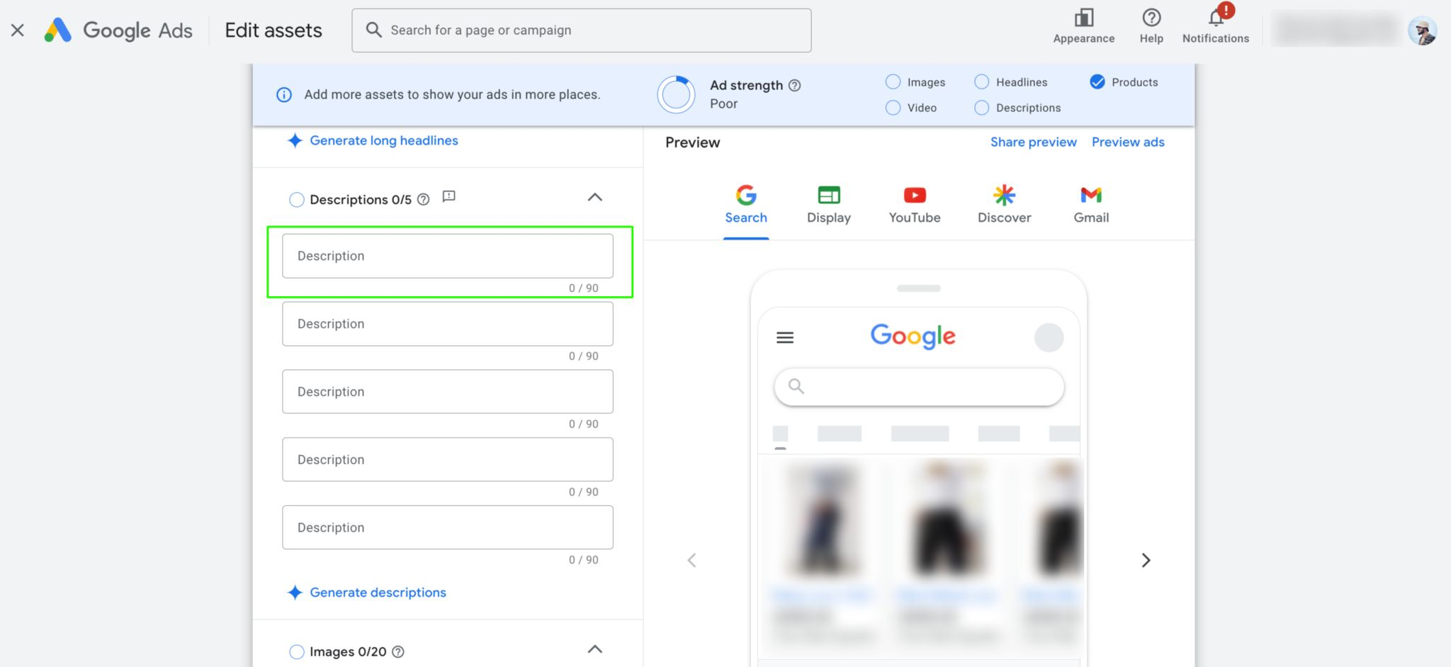 Google Ads Performance Max Agora Suporta Títulos de Até 90 Caracteres