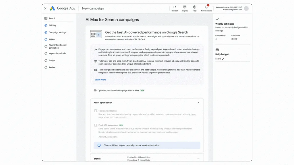 Google Ads Apresenta AI Max para Campanhas de Pesquisa com Inteligência Artificial 1 google ai max in search campaigns 1 1746535446 - Muvi