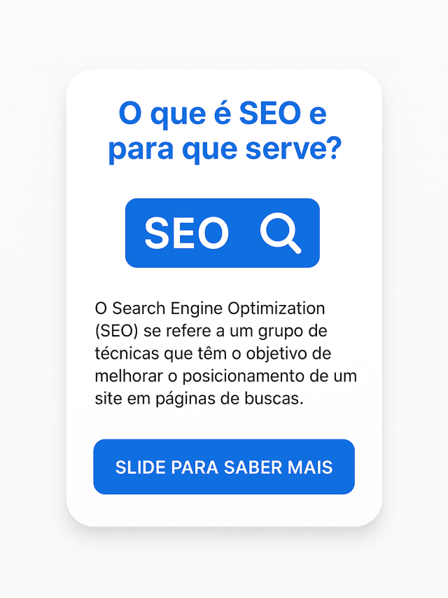 O que é SEO e para que serve?