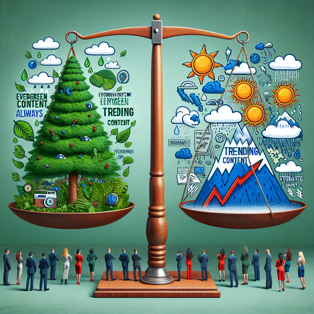 Evergreen vs. Conteúdo de Tendência: Qual Estratégia é Melhor para o Seu Negócio?
